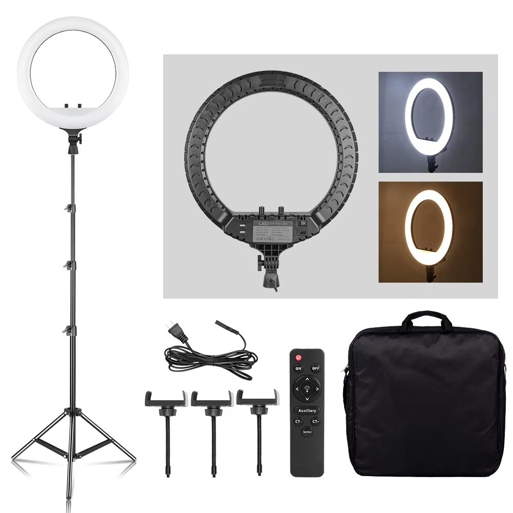 Photography Lighting Circle - Lampada LED ad anello da 18