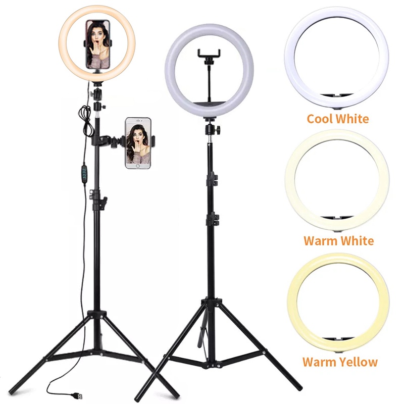 Photography Lighting Circle - Luce ad anello LED per selfie