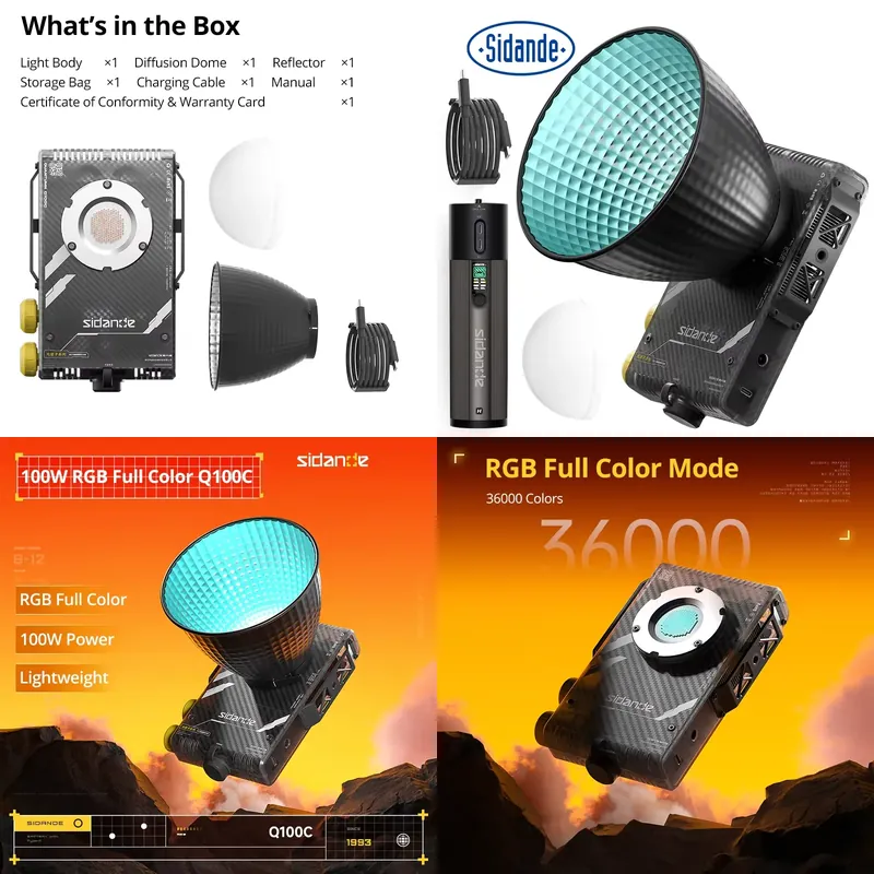 Photography Of Lighting - Luce di riempimento professionale portatile per