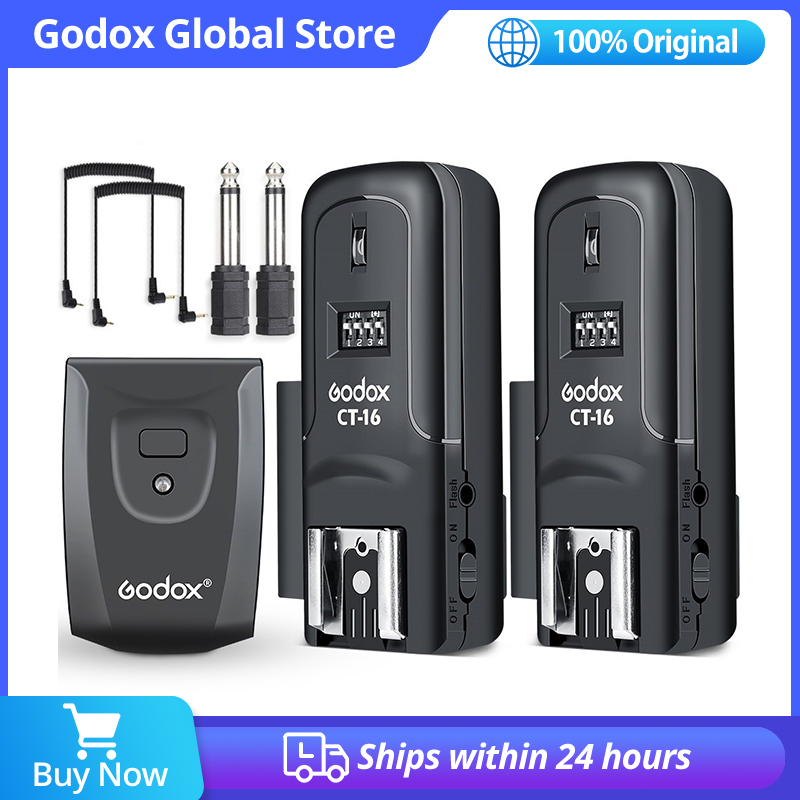 Trigger Receiver Set - Godox CT-16 Set Trasmettitore Wireless a