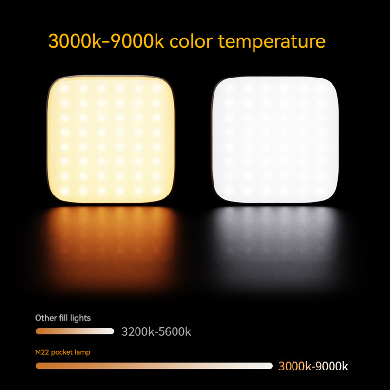 Photography Mobile Lighting - Mini luce di riempimento magnetica RGB