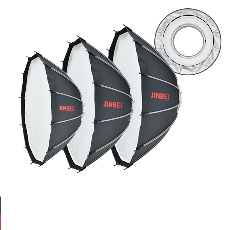 Photography Of Lighting - JINBEI 65 Softbox Parabolico a Montaggio