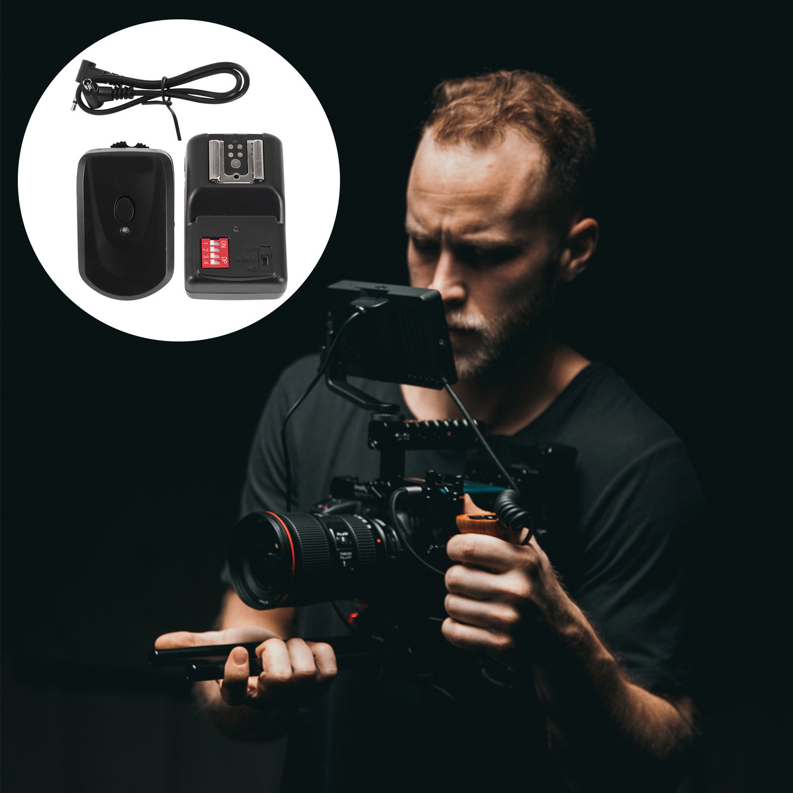 Trigger Receiver Set - Set di 16 Trigger Wireless per