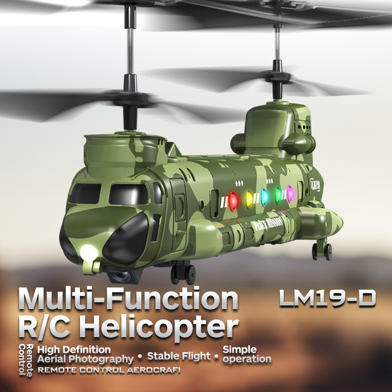 Photography Lighting Beginners - Elicottero RC LM19-D Luci a LED