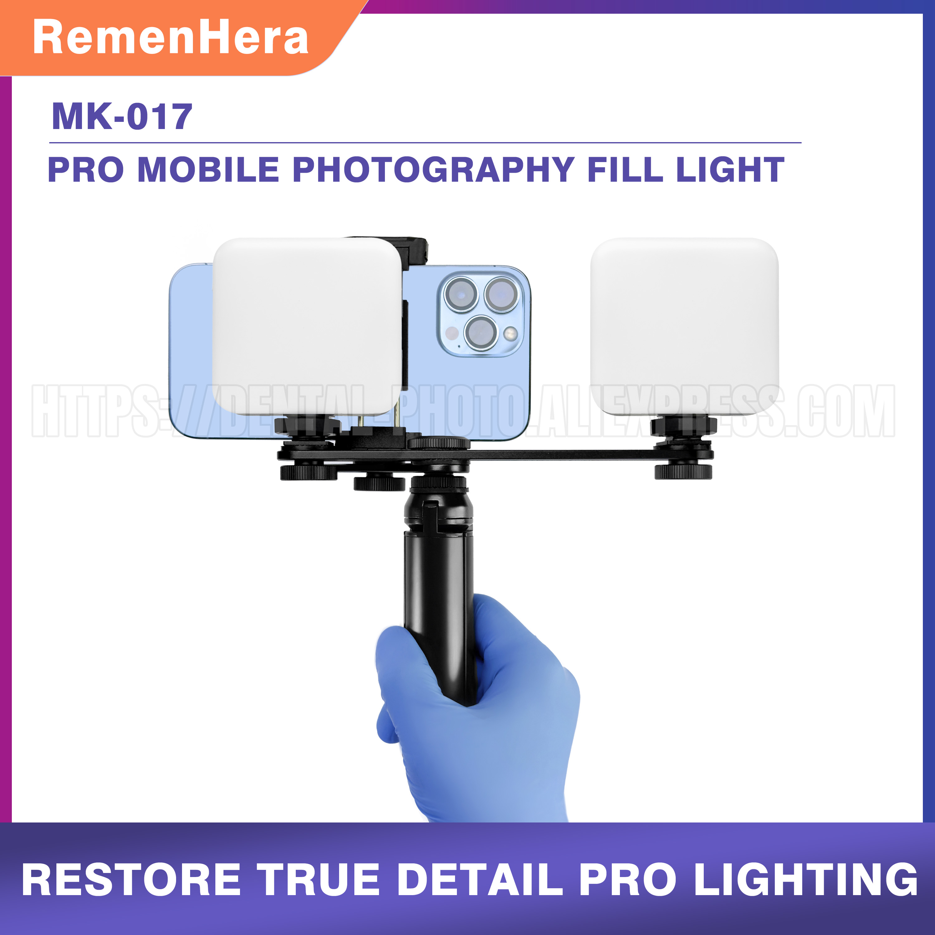 Photography Mobile Lighting - Luce LED Portatile HERA per Fotografia