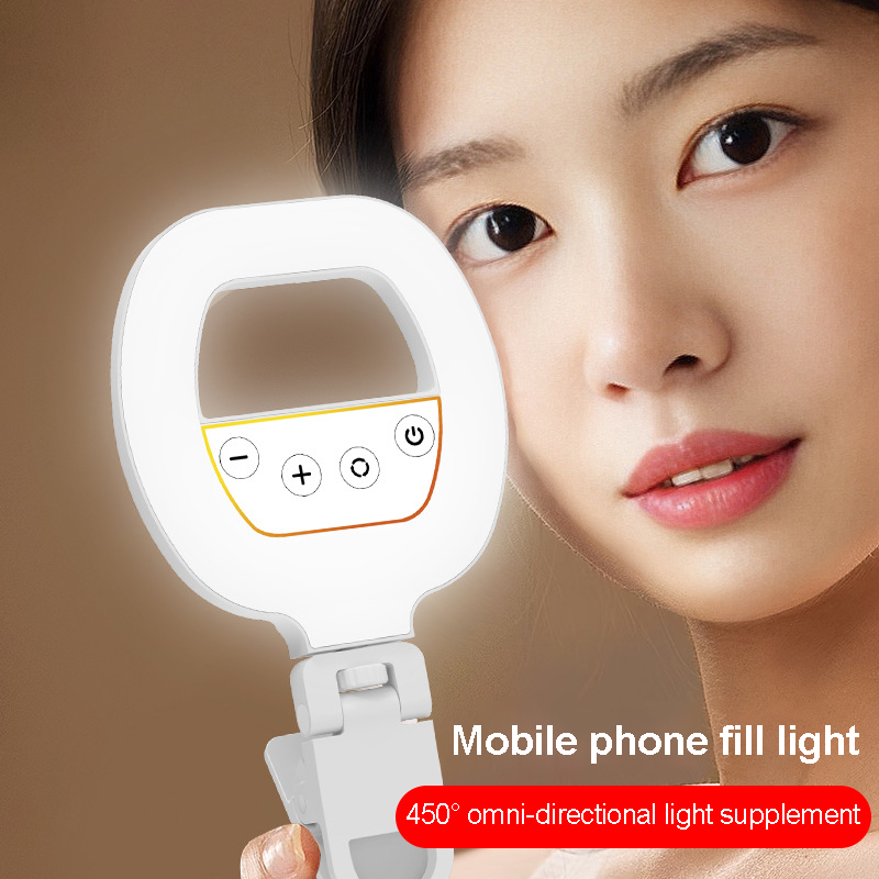 Photography Mobile Lighting - Luce LED ricaricabile, luce ad anello