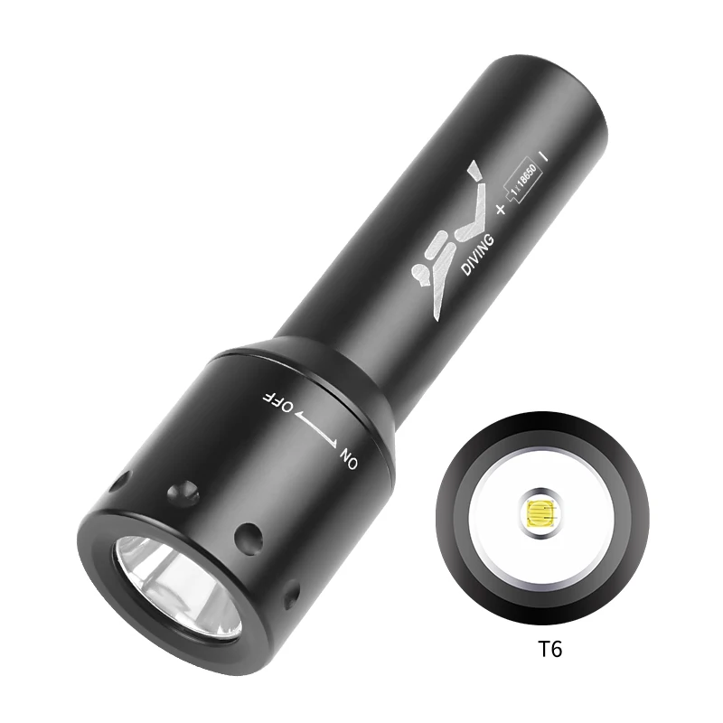 Photography Of Lighting - Nuova Torcia Subacquea LED T6 a