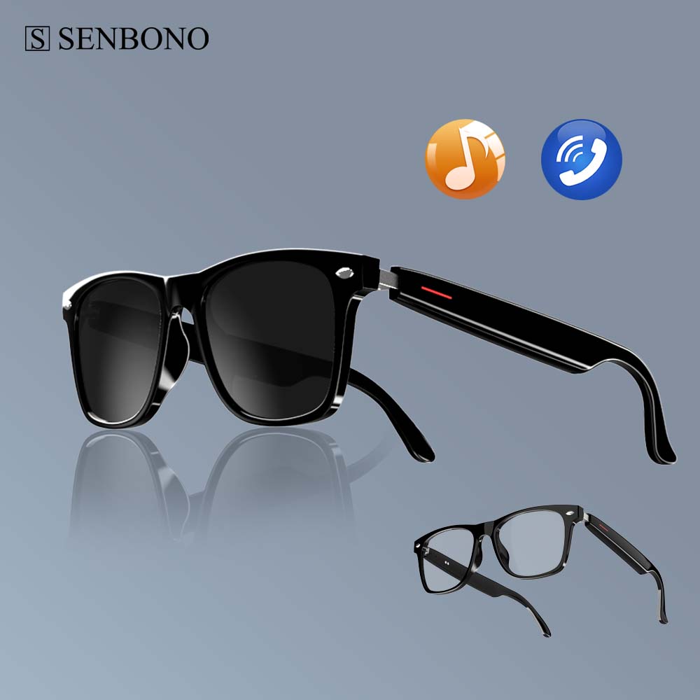 Photography Lighting Gear - Occhiali intelligenti SENBONO E13: lenti per