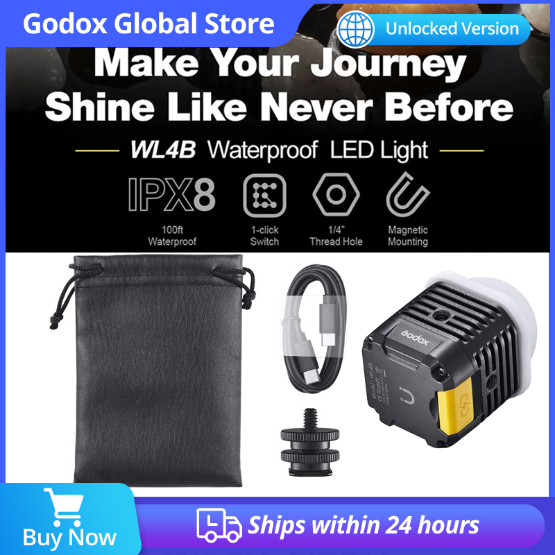 Photography Mobile Lighting - Disponibile Godox WL4B 5600K Luce LED