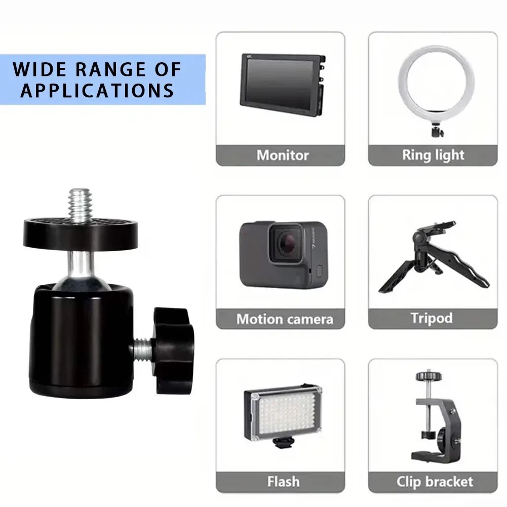 Mini Testa a Sfera con Vite da - Photography Lighting Circle recensione e prezzo