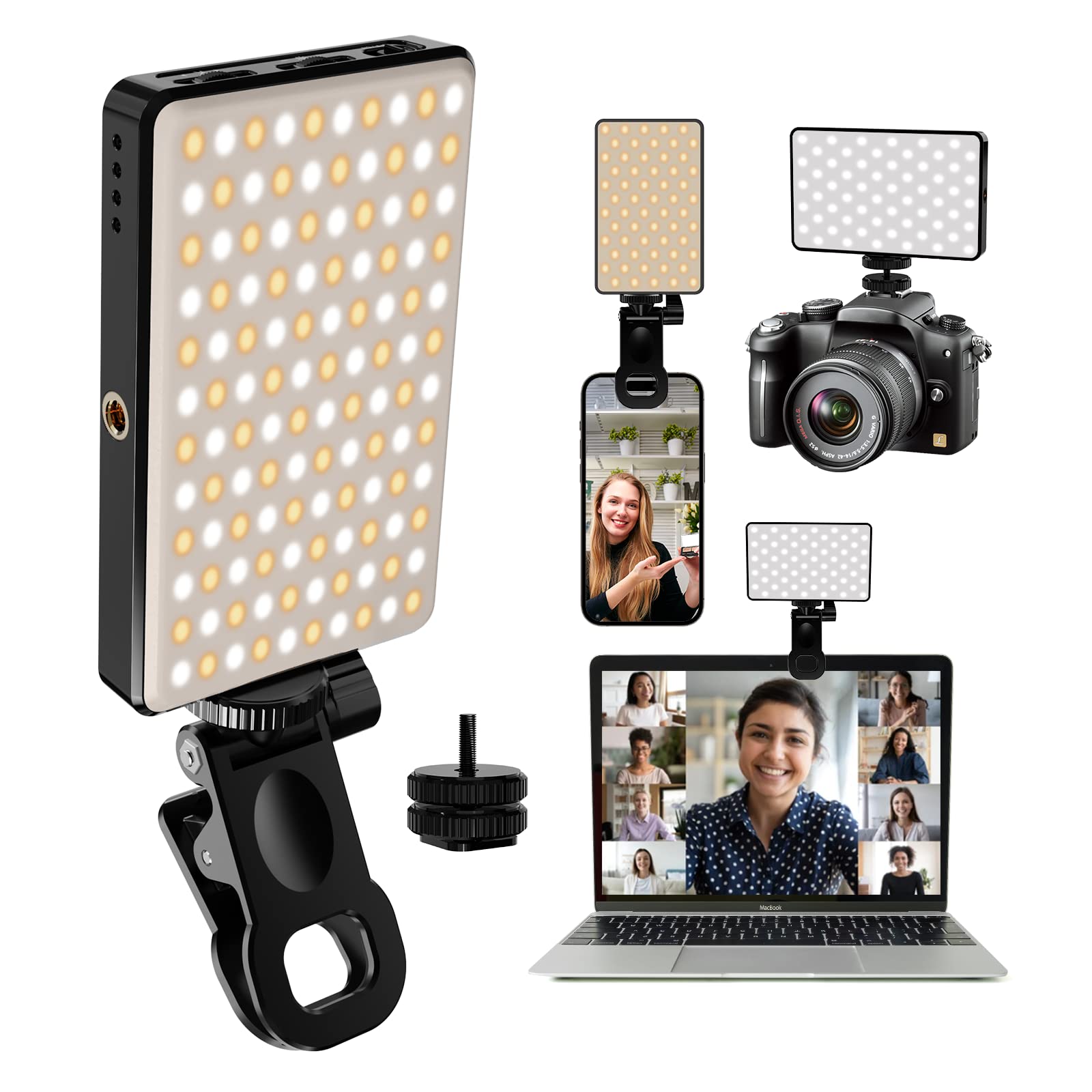 Luce per selfie a LED 3000Mah  - Photography Lighting Circle recensione e prezzo