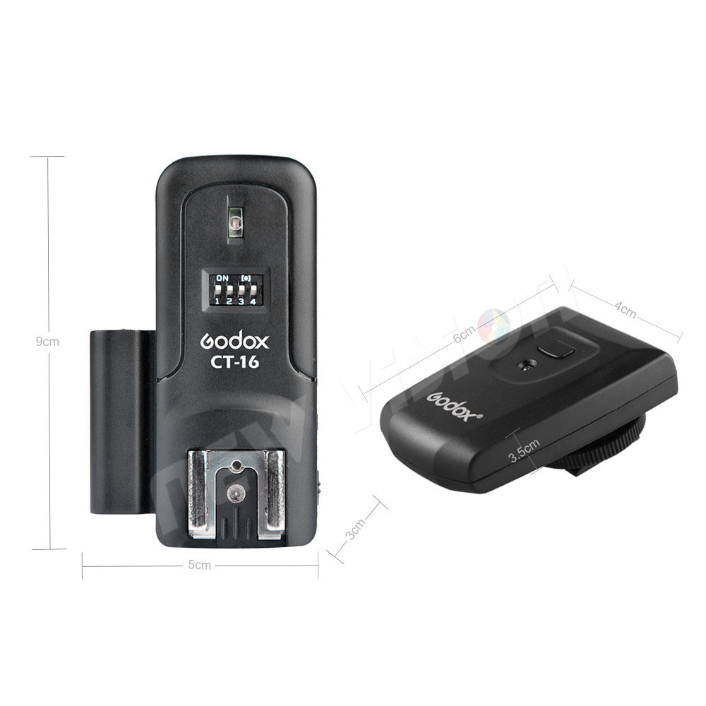 Godox CT-16 Trigger Flash Tras - Trigger Receiver Set recensione e prezzo