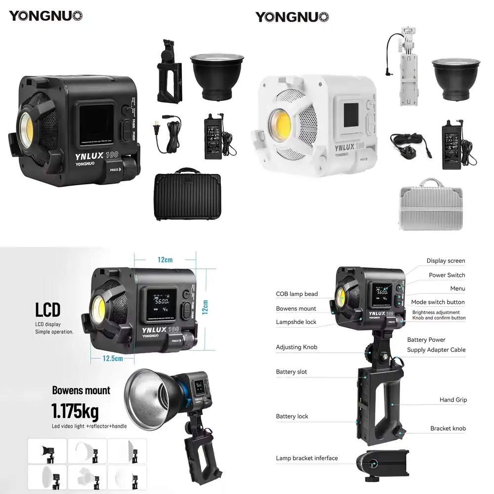 YONGNUO YNLUX100 100W 3200K-56 - Photography Of Lighting recensione e prezzo
