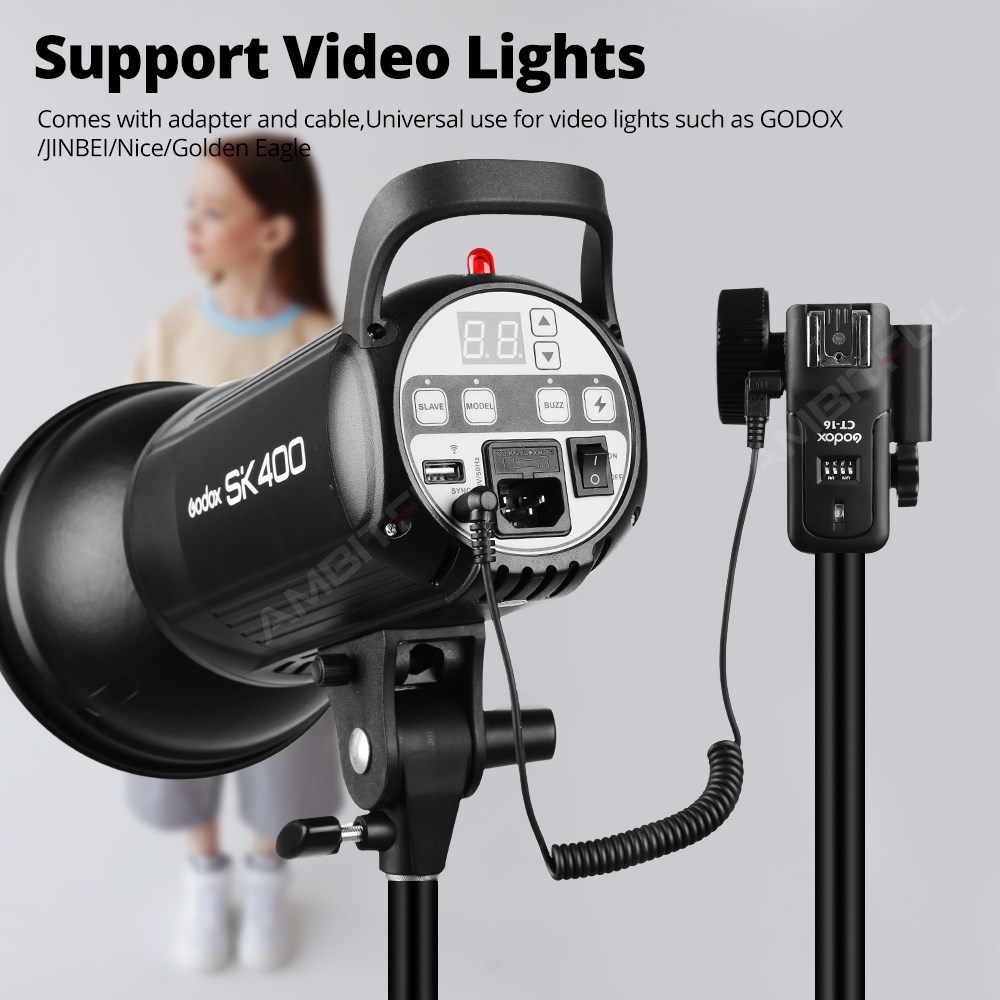Godox CT-16 Set Trasmettitore  - Trigger Receiver Set recensione e prezzo