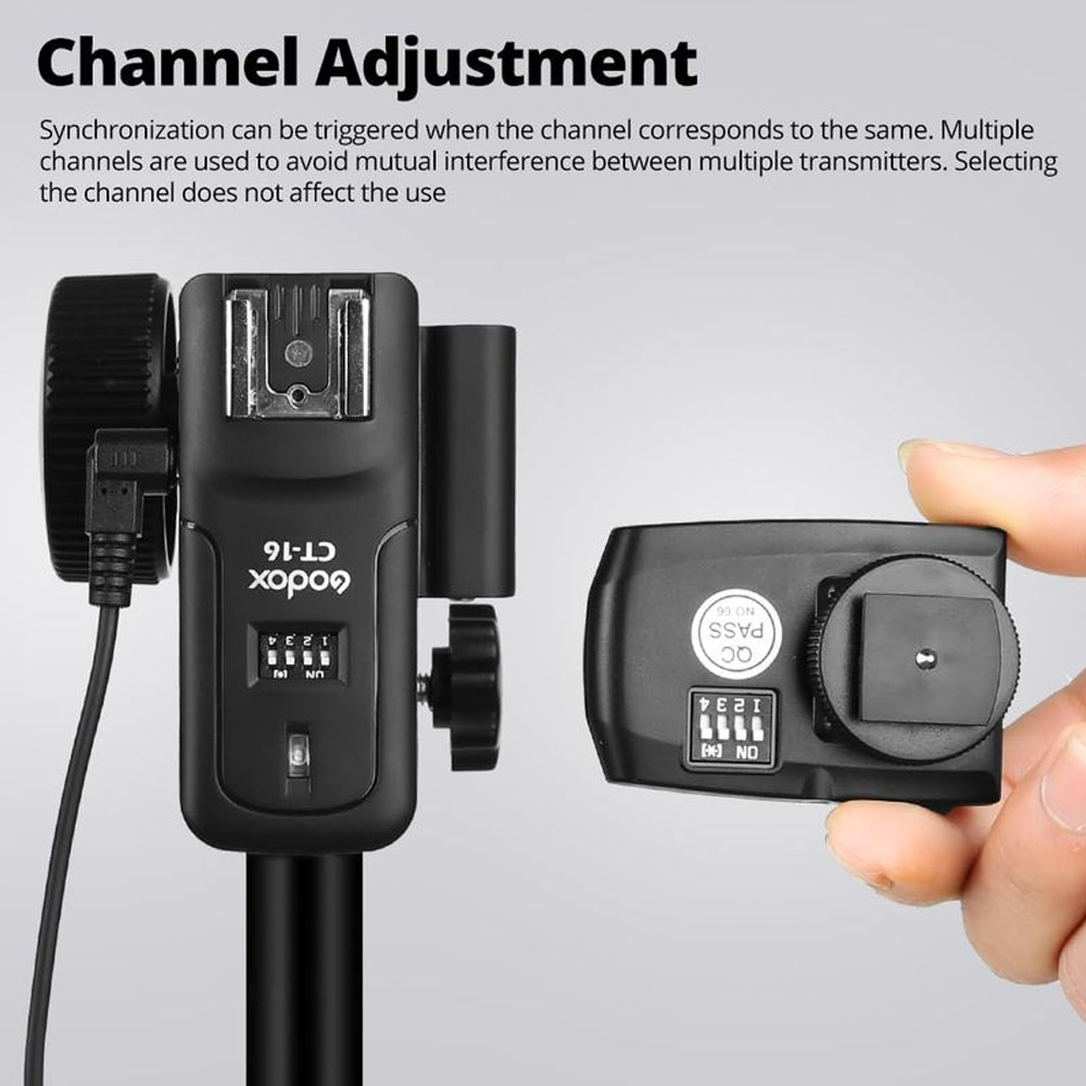 Godox CT-16 Trasmettitore trig - Trigger Receiver Set recensione e prezzo