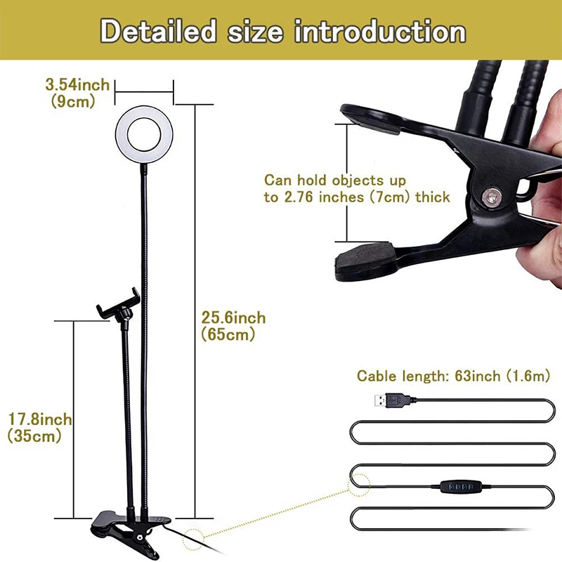 Anello luminoso universale per - Photography Lighting Circle recensione e prezzo