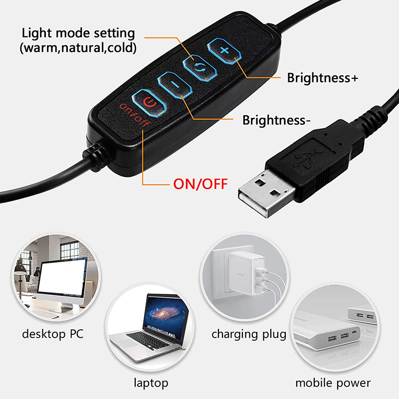 Lampada rotonda dimmerabile co - Photography Lighting Circle recensione e prezzo