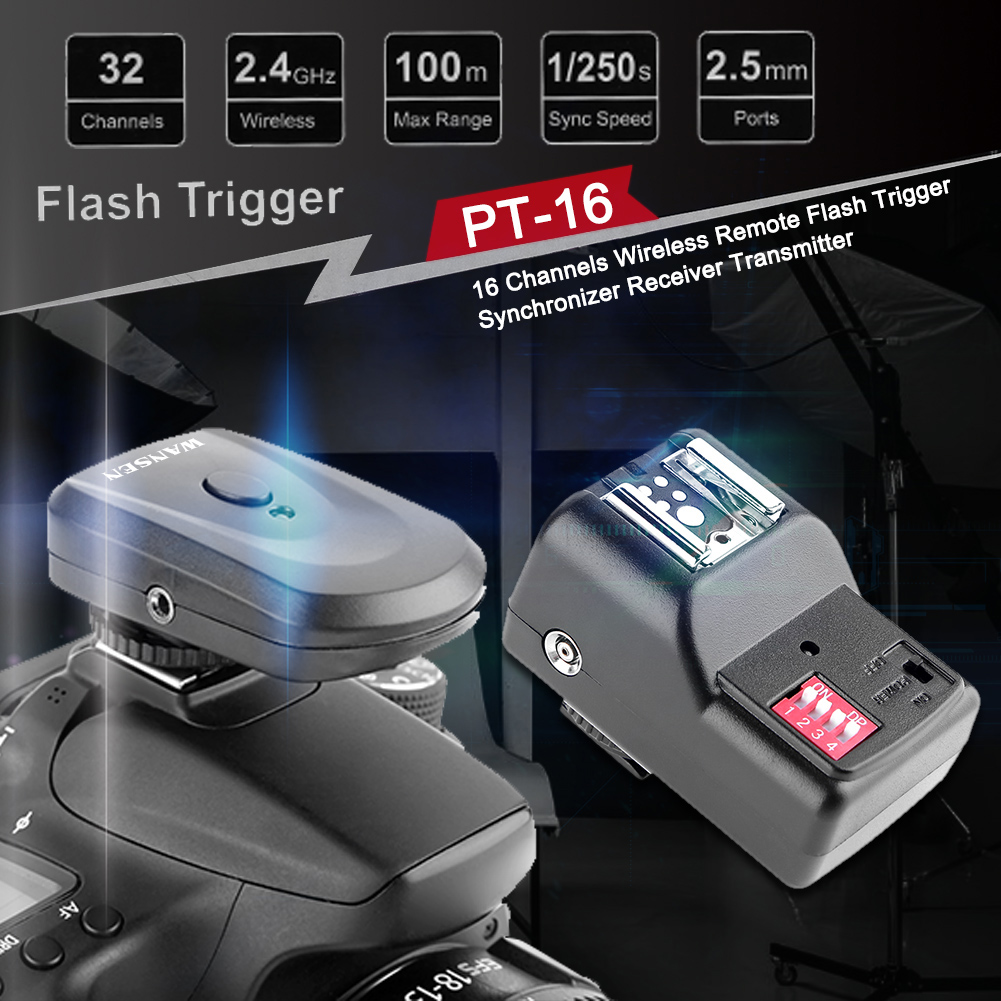 Kit di Controllo Flash con 16  - Trigger Receiver Set recensione e prezzo