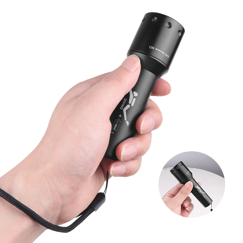 Nuova Torcia Subacquea LED T6  - Photography Of Lighting recensione e prezzo