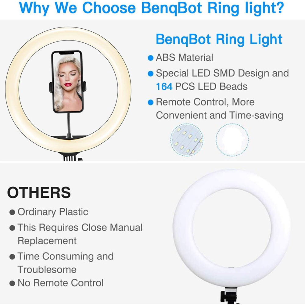 26 33CM Luci video Luce dimmer - Photography Lighting Circle recensione e prezzo
